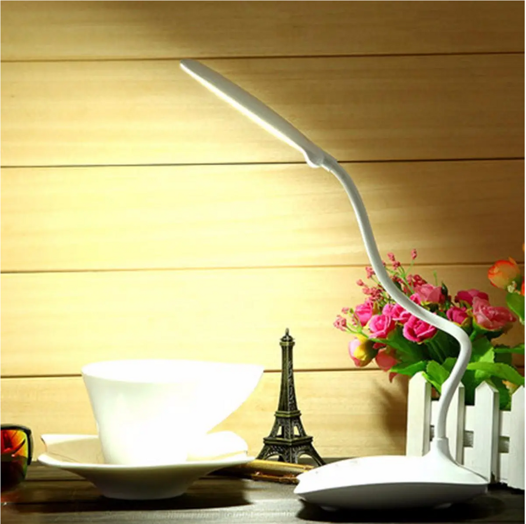 Cordless Flexible Rechargeable LED Night Light Bedside Reading Table Lamp