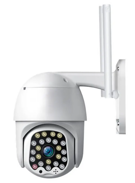 AllSafeX™ Wifi Outdoor Security Camera Night Vision with Light & Sound Alarm